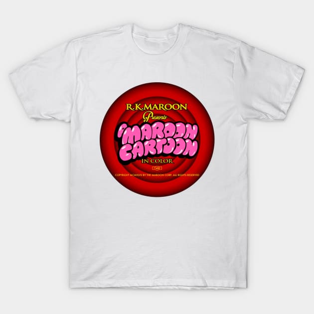 MAROON CARTOONS T-Shirt by PopcornApparel